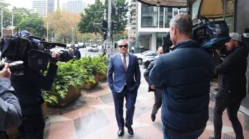 Paul Kent arriving for a court hearing last year. 