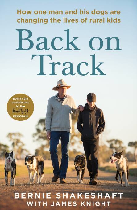 The book: Back on Track by Bernie Shakeshaft & James Knight is published by Hachette Australia on July 9 (RRP $34.99). Every book sale contributes to the BackTrack program.