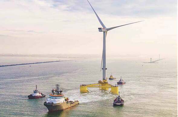 Newcastle could manufacture floating windmills, creating an entirely new industry.
