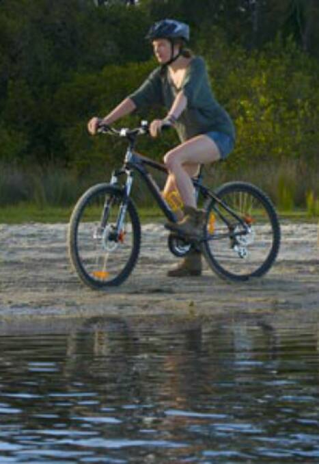 CYCLE OF LIFE: Cycling is the ideal way to show off the treasures of Lake Macquarie to the entire family, with pathways catering for all ages and abilities.