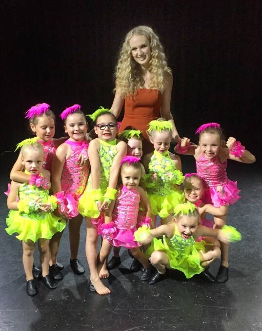 LOVING IT: Miss Kirra, principal at Encore Dance, is focused on teaching her students a love of dance in a fun and safe environment.
