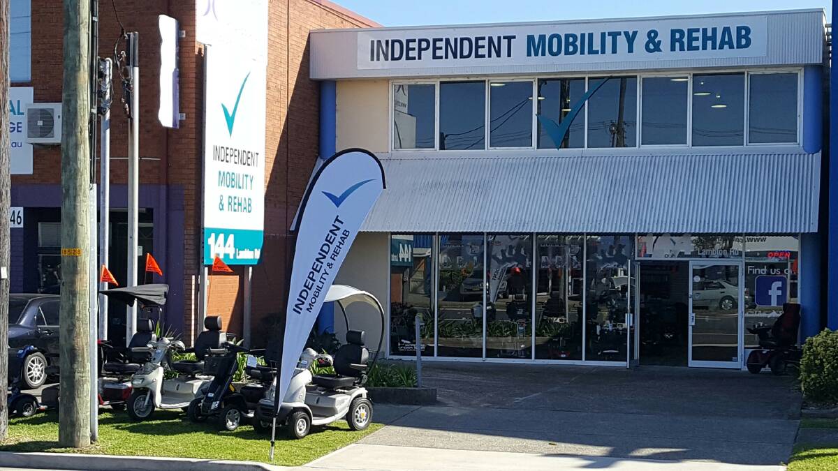 MARKET LEADER: Independent Mobility and Rehab is located at 144 Lambton Road, Broadmeadow.