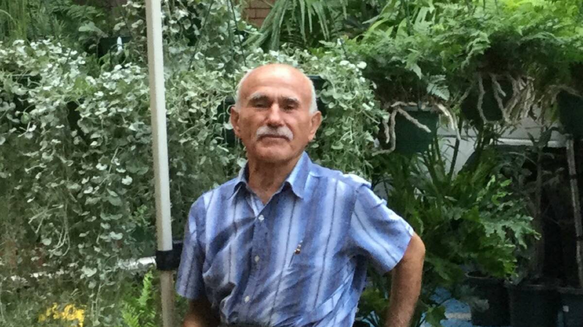 LOVING IT: Wholesale Plants Newcastle owner Bill Zikos started Wyee Nursery in 1972 and has grown and sold plants in the Hunter area since then.

 