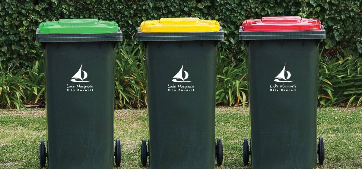 WANT TO UP-SIZE THAT?: Lake Macquarie City Council is encouraging residents to upgrade to a larger recycling bin for a one-off fee of $25.