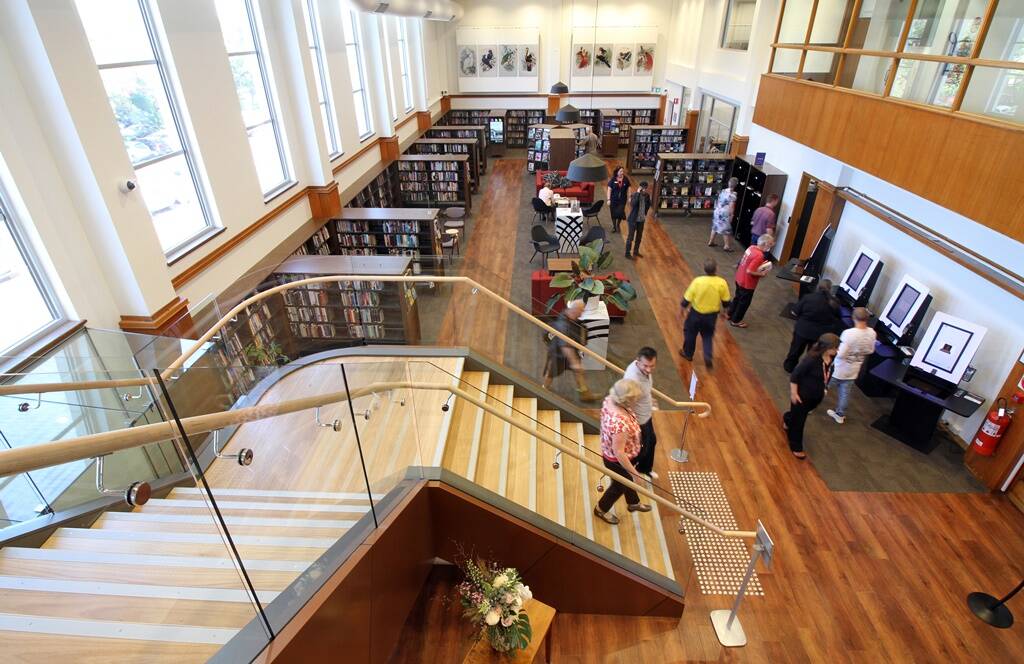 CHANGES: Newcastle City Library, housed in the War Memorial Cultural Centre, reopened last week after a $1.36million overhaul.  
