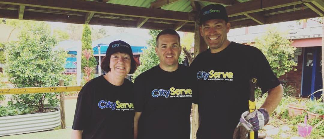 INSPIRATIONAL: CityServe has completed numerous projects in Lake Macquarie this year, involving more than 650 volunteers.