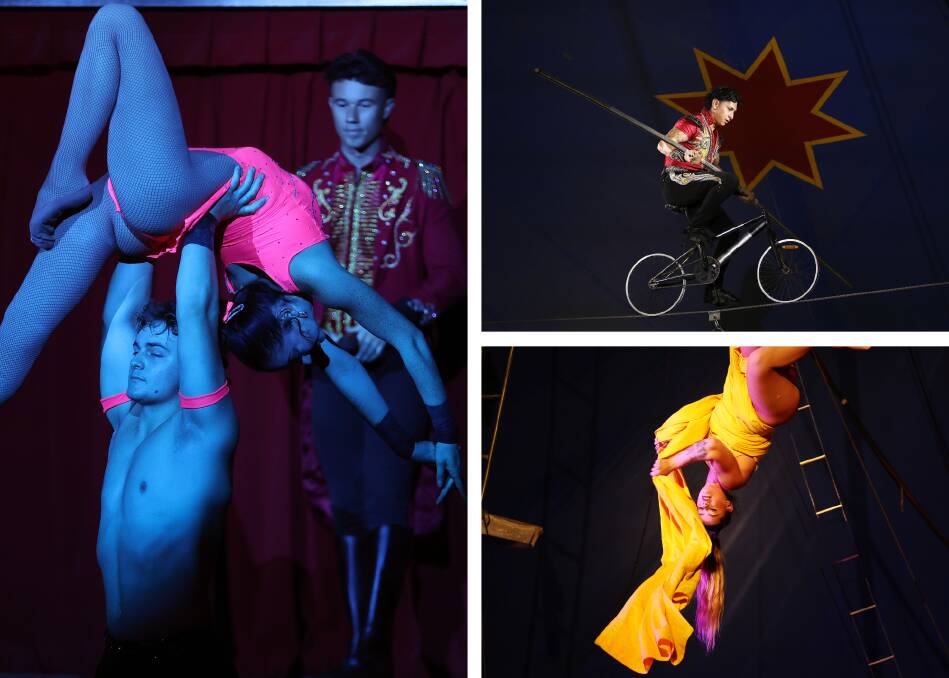 Four generations of performers work with Stardust Circus, which is at Newcastle's Richardson Park until April 28. Pictures by Peter Lorimer