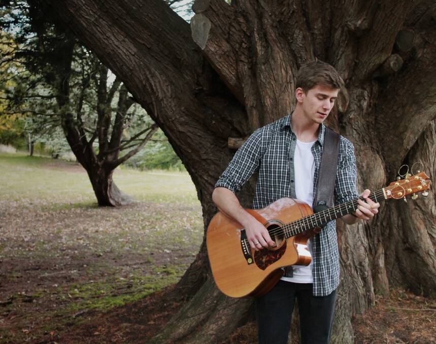 ON THE ROAD: Matt Bradford will promote his debut EP Natural on a 12-date east coast tour. 