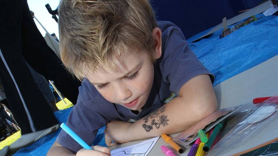 School holiday idea #7: Relax and colour-in at the library