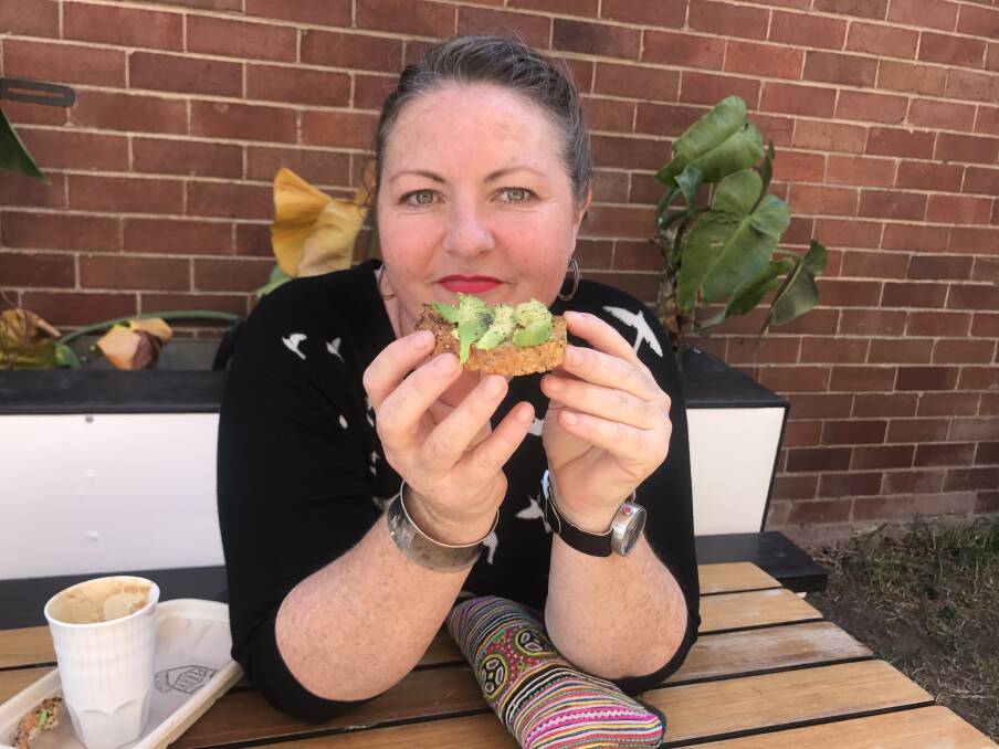 SMASHED: Nicky Thomas is defiantly enjoying avocado on toast while saving for a deposit to buy a home. However, she is increasingly doubtful she can save enough to buy in Newcastle. 