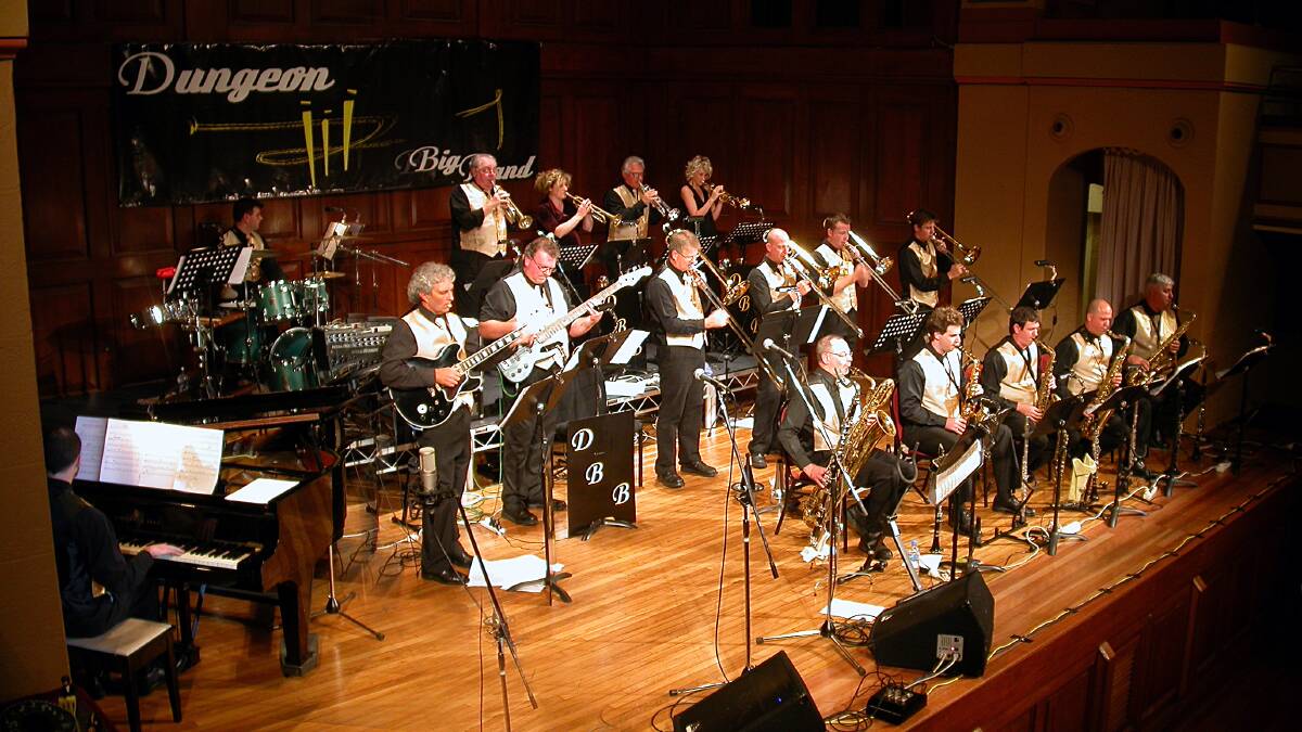 BIG SOUNDS: The Dungeon Big Band will back Heather Price to perform the works of Ella Fitzgerald. 