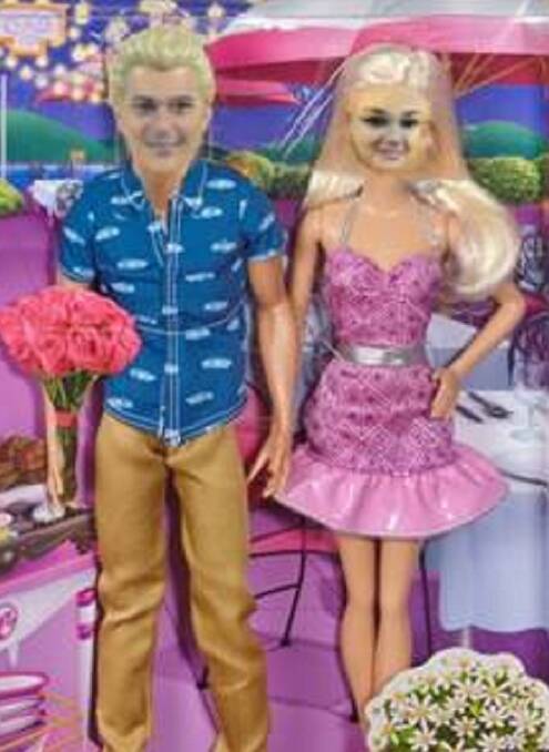 FANTASTIC PLASTIC:  Barbie and Ken dolls explored in show.