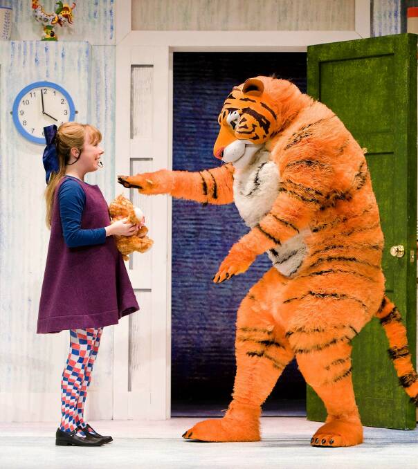 DINNER GUESTS:  Jenanne Redman  will play Sophie in the Newcastle production of The Tiger Who Came to Tea. 
