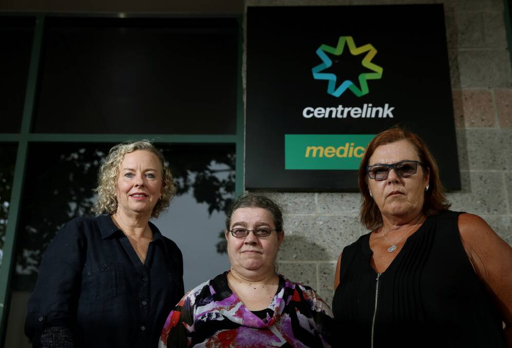 Stressful: Sharon Claydon, Cheryl Murray and Susan Christie. Ms Murray was sent a notice for $11,802, but this was found to be incorrect and cleared. Picture: Marina Neil
