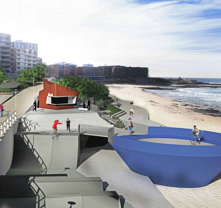 NEW DESIGN: The Bathers Way project has already transformed sections of our coast through better accessibility for pedestrians, cyclists and people with impaired mobility. 