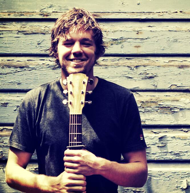 ACOUSTIC DREAMS: Guitarist and singer Jake Folbigg will be playing at Foghorn Brewhouse on Saturday.