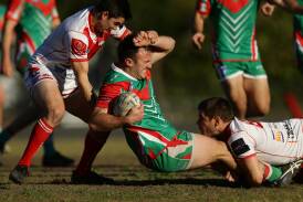Western Suburbs second-rower Liam Wiscombe. Picture by Jonathan Carroll
