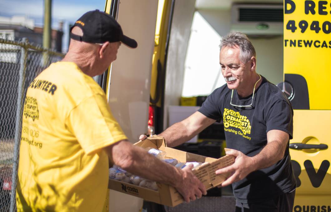 IMPORTANT WORK: OzHarvest have delivered four million meals in seven years in Newcastle.