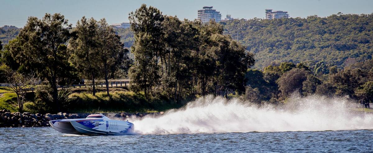 INJECTION: Lake Macquarie will host a round of the 2016 Offshore Superboat Championships in October and is one of just two NSW stops on the national series. Picture: Ryan Osland