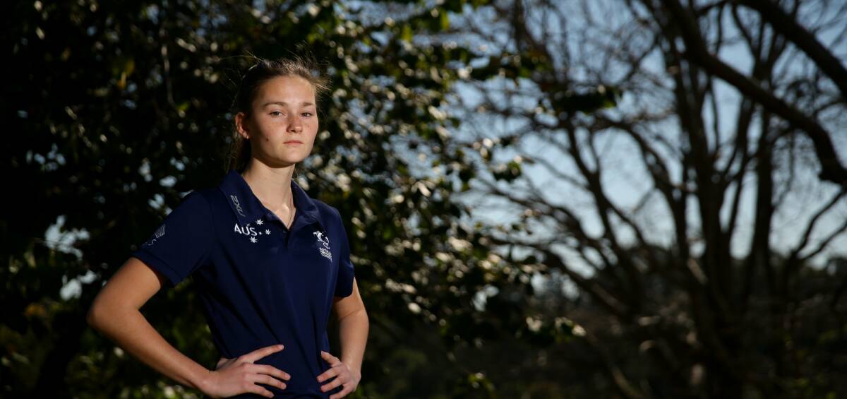 BIG STAGE: Charlestown 16-year-old Erin Cleaver will compete in the Rio Paralympics next month. Picture: Jonathan Carroll