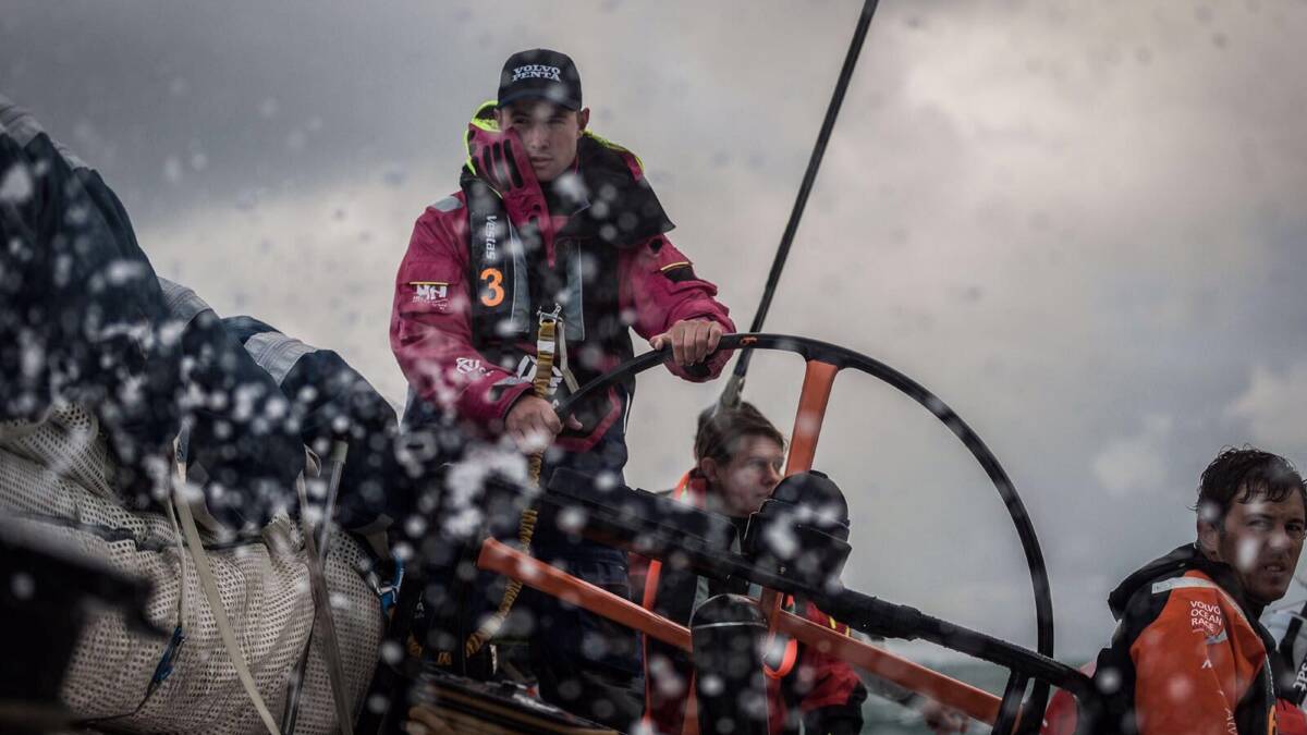 HIGH SEAS: Lake Macquarie sailor Lucas Chapman will compete in the Volvo Ocean Race this year. Picture: Brian Carlin
