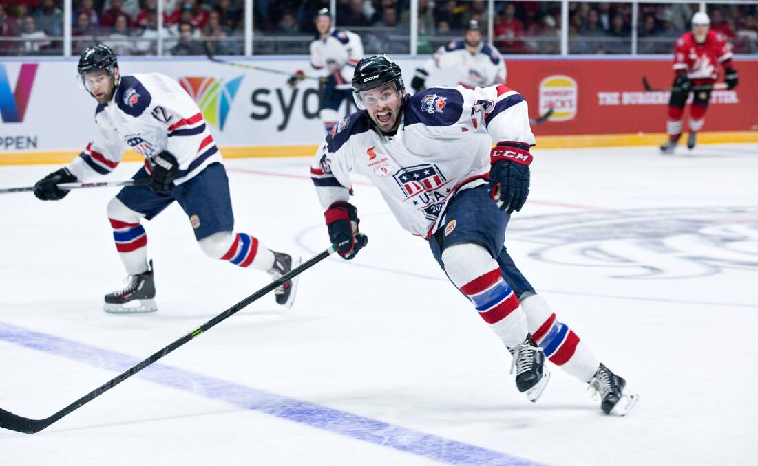 TALENT ON ICE: Newcastle will host a Team USA/Team Canada match in the Ice Hockey Classic at Hunter Ice Skating Stadium on June 14. Picture: Wulos