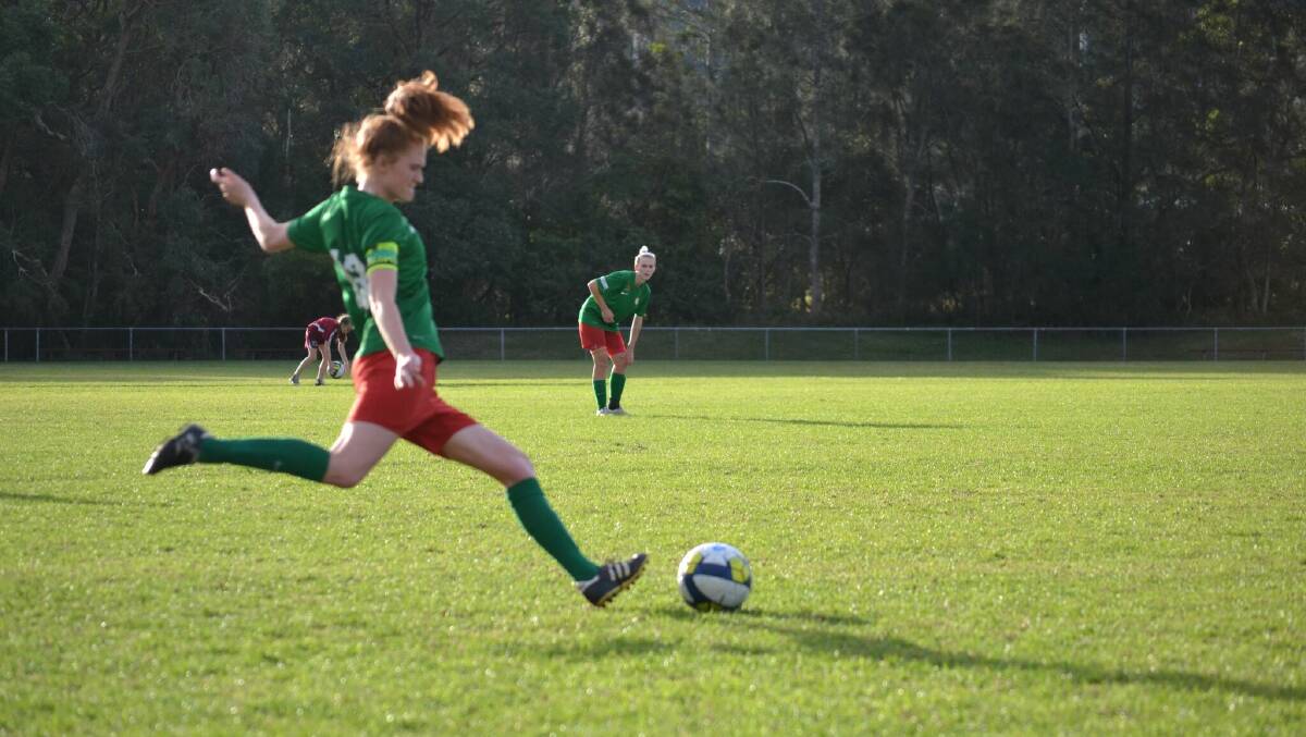 IN FORM: Adamstown captain Clare Cummings has been integral to Rosebud's success so far this Herald Women's Premier League season. Picture by Anita Antunovich.