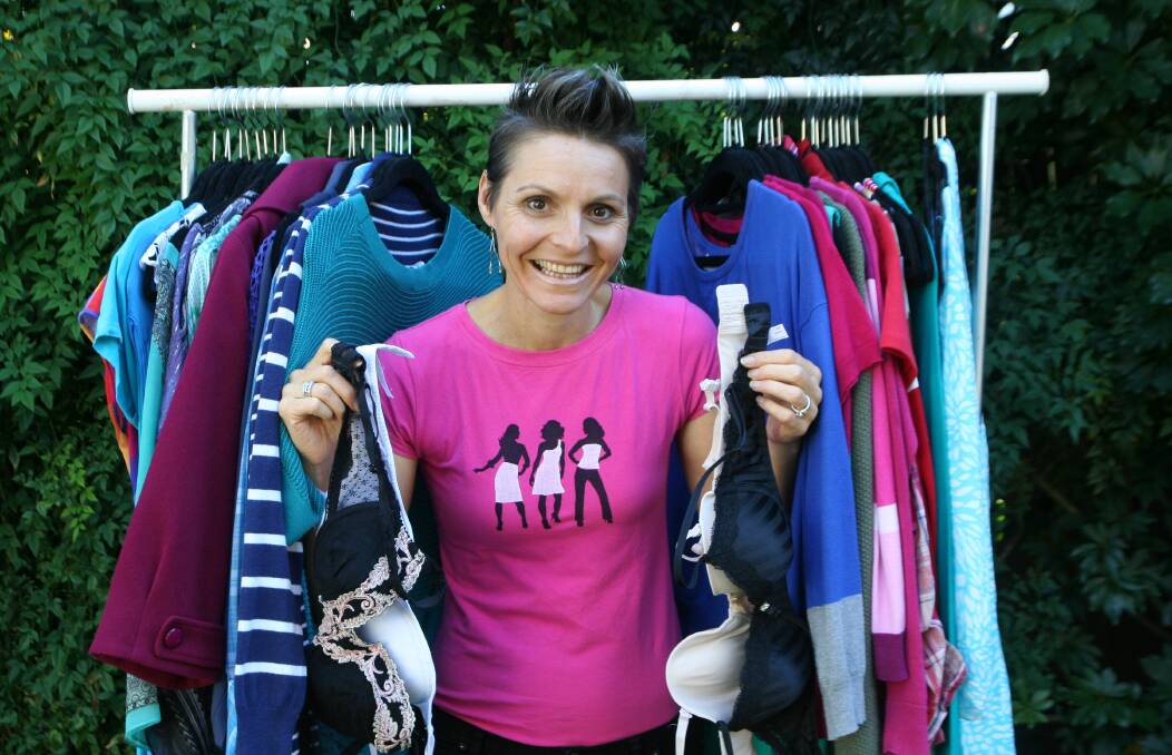 UPLIFTING: Raid My Wardrobe organiser Rachel Prest is appealing to the community to donate bras for women in Asian-Pacific countries.