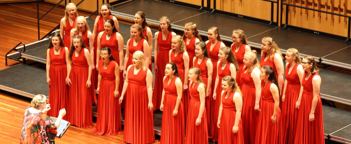 PITCH PERFECT: Waratah Girls Choir produced a dominant display in esteemed company this month to win the contemporary and popular sections as well as the Australian Choral Challenge at the National Eisteddfod. 