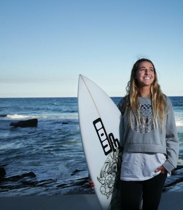 ANOTHER CRACK: Merewether surfer Philippa Anderson has a new-found confidence as she embarks on the world qualifying series again. Picture: Simone de Peak