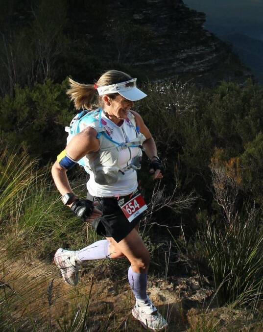 RUNNING MAD: Sydney's Jane Trumper will run her seventh marathon in eight days when she takes part in the Winery Running Festival in the Hunter Valley on Sunday.
