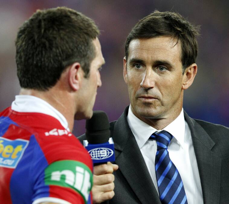 STAR LINE-UP: Newcastle Knights legend Andrew Johns will be among the guests at a ball being held at Wests New Lambton next month to raise funds for concussion studies. Picture: Johnathan Carroll