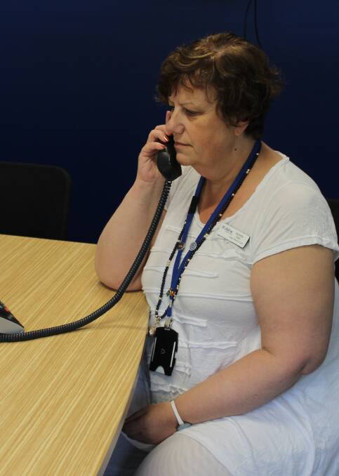 SUPPORT: Annette Cain, Manager Telephone Crisis Support, Lifeline Newcastle & Hunter. Volunteers will be on hand to help people in crisis during the holiday period.