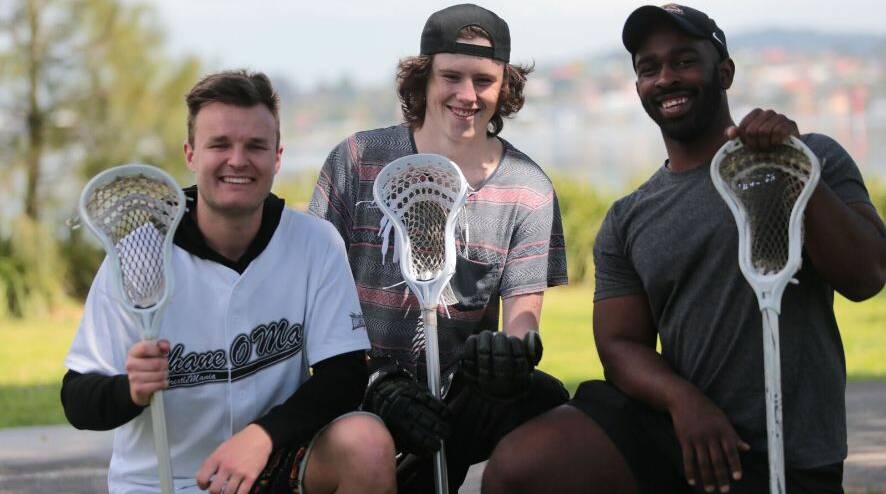 TRIAL TIME: Grassroots Sports will be on hand at SportsFest to show community members the basics of lacrosse. Picture: Kel Bradstock