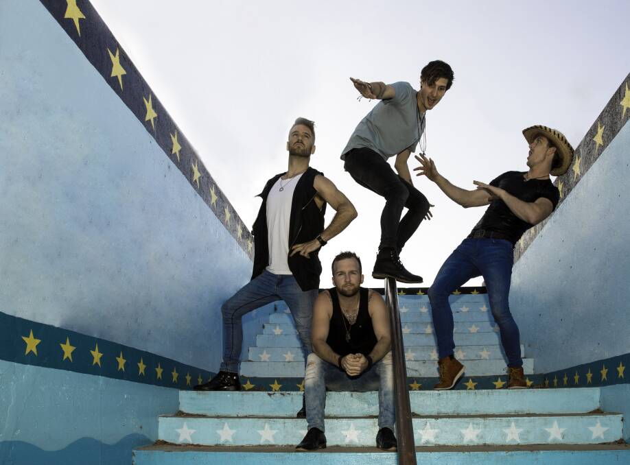 TALENT: Country band Hurricane Fall will headline entertainment at Country at Caves, a music festival fundraiser for Caves Beach Surf Lifesaving Club. Picture: Ben Kidd of MMG