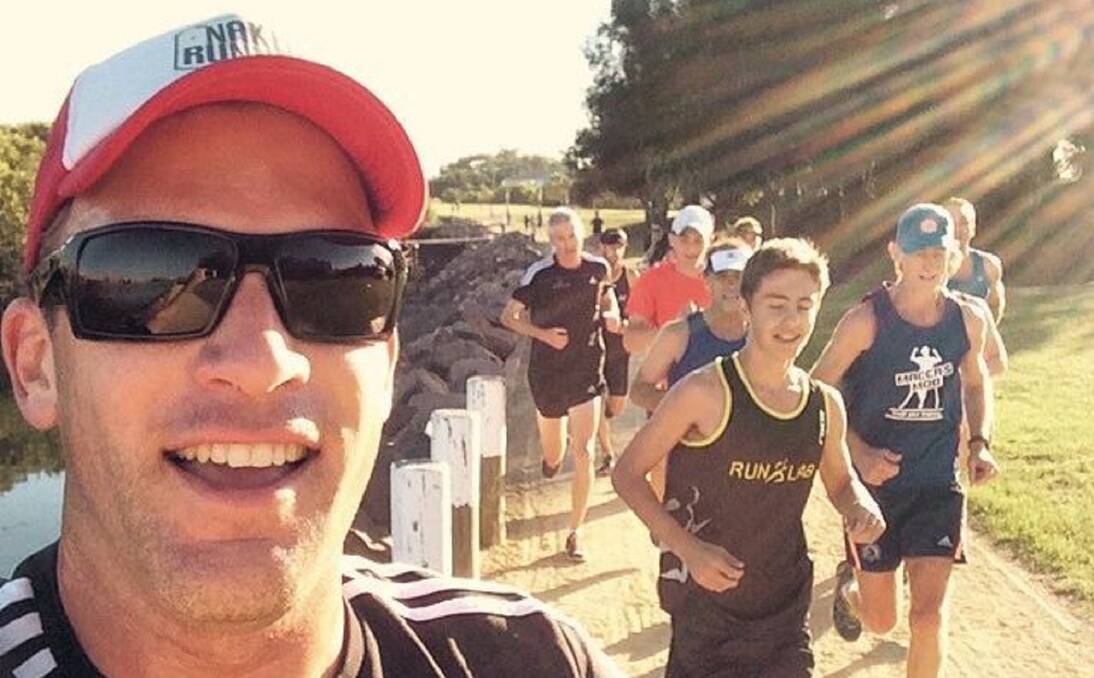 BIRTHDAY BASH: Dave Robertson will head up celebrations for Newy parkrun's fourth anniversary next month. 