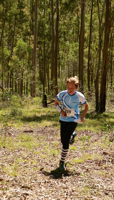 NATIONAL SELECTION: Alvin Craig earned a place in the All-Australian junior boys secondary schools team with strong performances at the national orienteering titles. Picture: Tony Hill