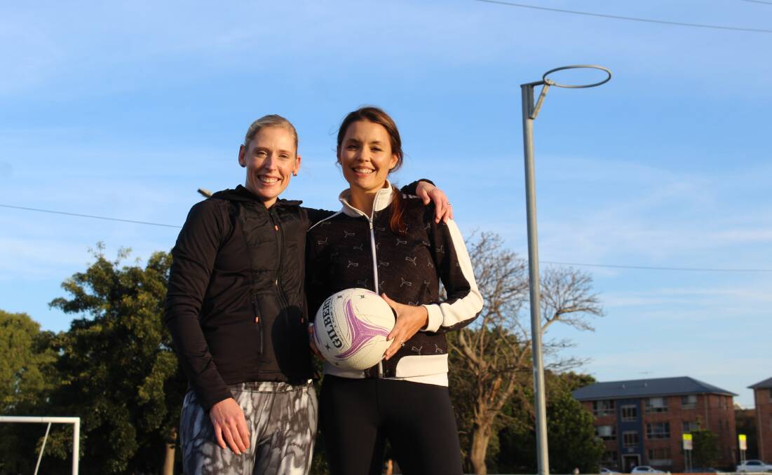 Tiffany Gilmour and Nat Hilder have formed Netty Heads, Newcastle-based specialist netball coaching.