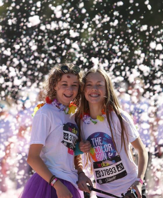 Color Run action