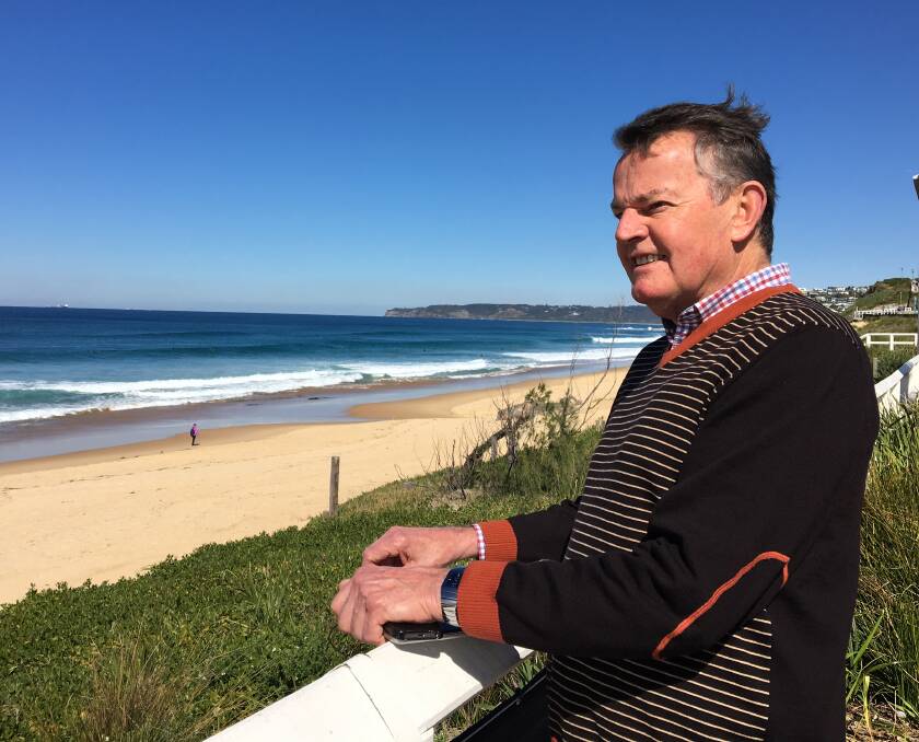 POSITIVE OUTLOOK: Bar Beach's Brad Scott said the Hunter Prostate Cancer Support Group has been of great benefit to him.