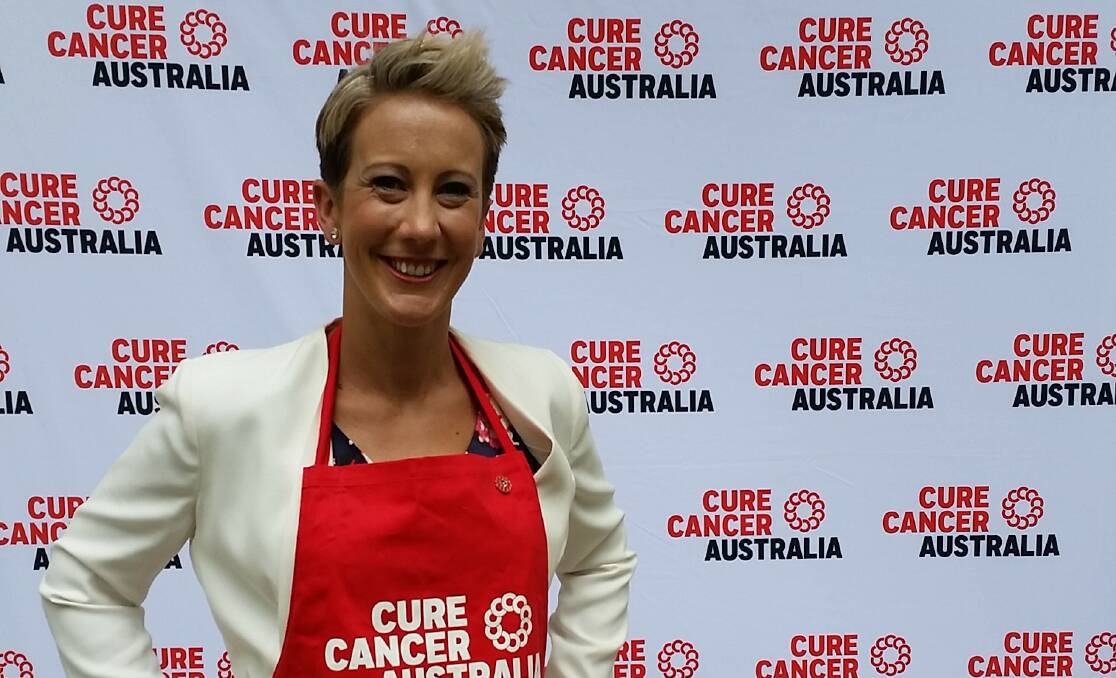 TO THIS: Lisa Greissl has been named an ambassador for Cure Cancer Australia's nationwide summer campaign BarbeCURE. Find out more at www.barbecure.com.au