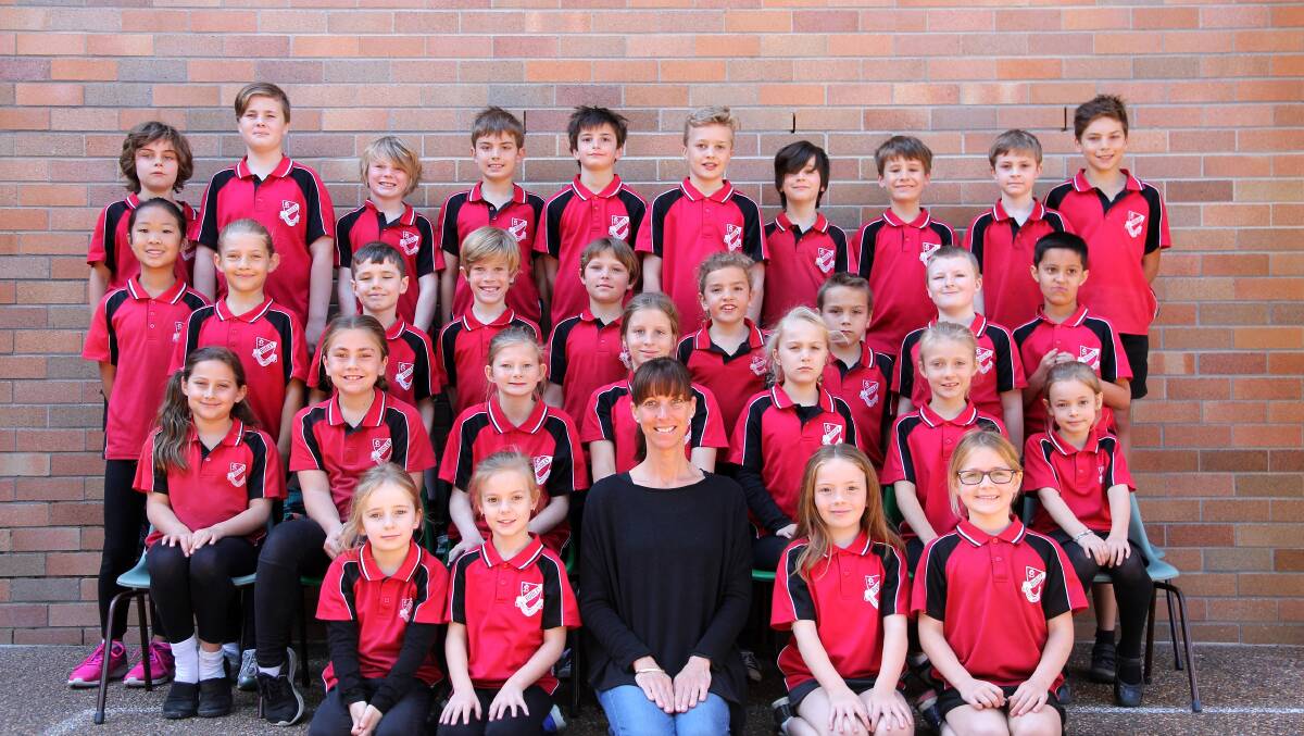 NOW: Students from Dudley Public School 125 years on since it was first established. Picture: Supplied