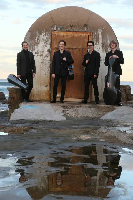 TALENT: Orava Quartet feature in the music festival.