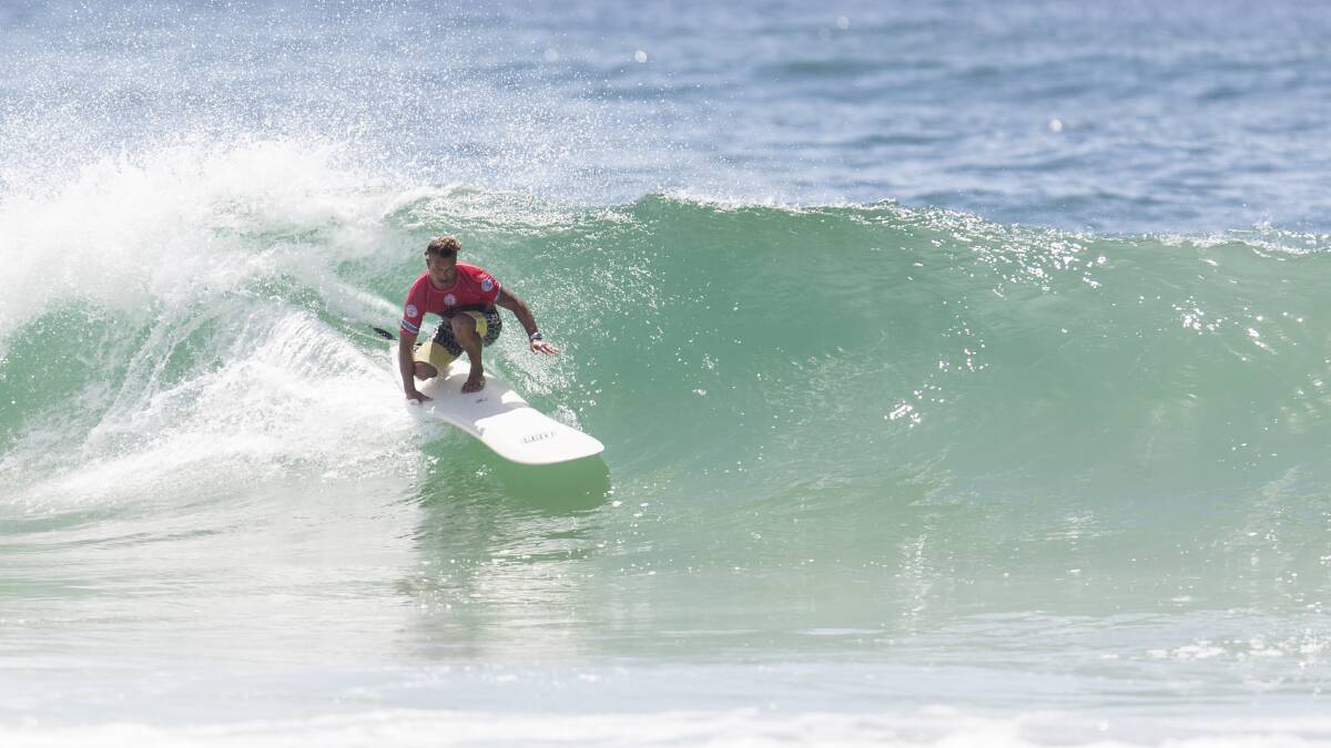 HANG TEN: There will be some fierce longboard competition during the Lake Macquarie Festival of Surfing at Redhead beach next month.