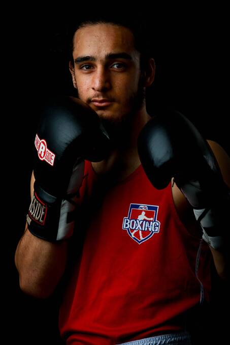 TAKING AIM: PCYC Lake Macquarie boxer Rusta King will headline a fundraising fight night at the Windale venue on July 29. Picture: Supplied