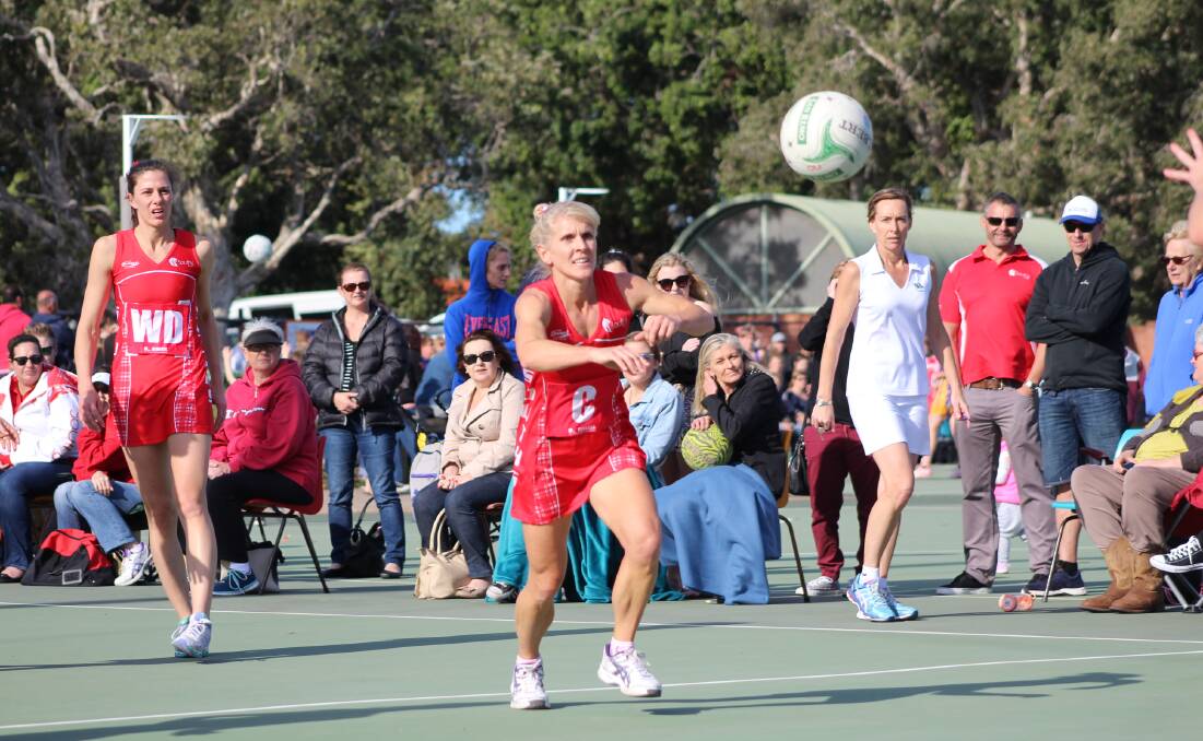 BACK: Souths Lions midcourter and former national league netballer Narelle Eather will return to the court for the three-time Greater Open champions on Saturday.