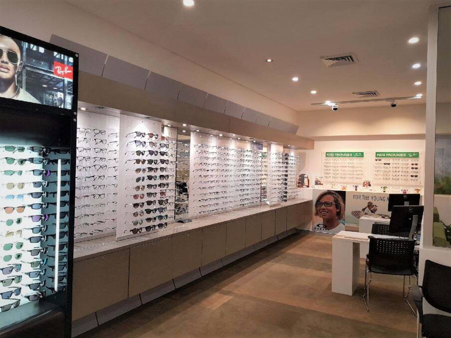 Choice: There's a great range of eye wear for all the family at the new store, along with professional optometry services at nib Eye Care Glendale.