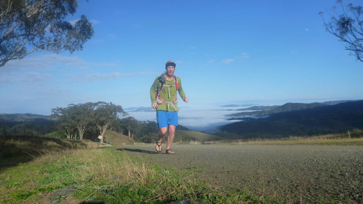 DEDICATED: Muswellbrook's Sean Cadman is passionate about trail running.