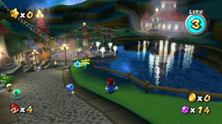 Sci-fi influences were a perfect match for the futuristic Wii controller in <i>Super Mario Galaxy</i>.
