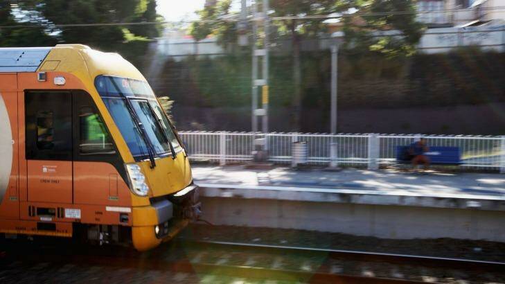 New technology could help minimise train delays by identifying faults in overhead wires. Photo: Fiona Morris